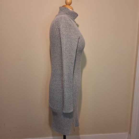 Wilfred Free Mariel Mockneck Ribbed Dress SZ S - Picture 7 of 12